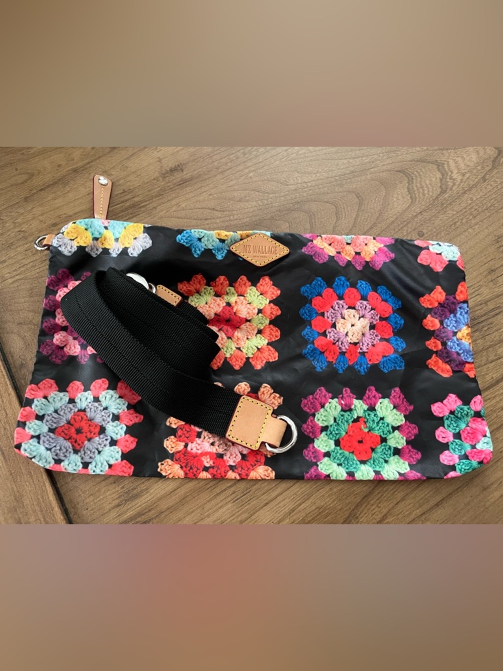 MZ Wallace Small Sutton Crochet 🧶 Print; New without tag - Picture 5 of 7